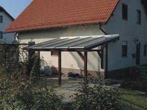 Carport Bedachung durchsichtig