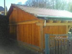 Carport mit Satteldach