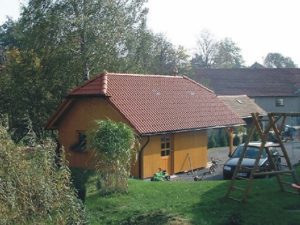 Carport mit Walmdach